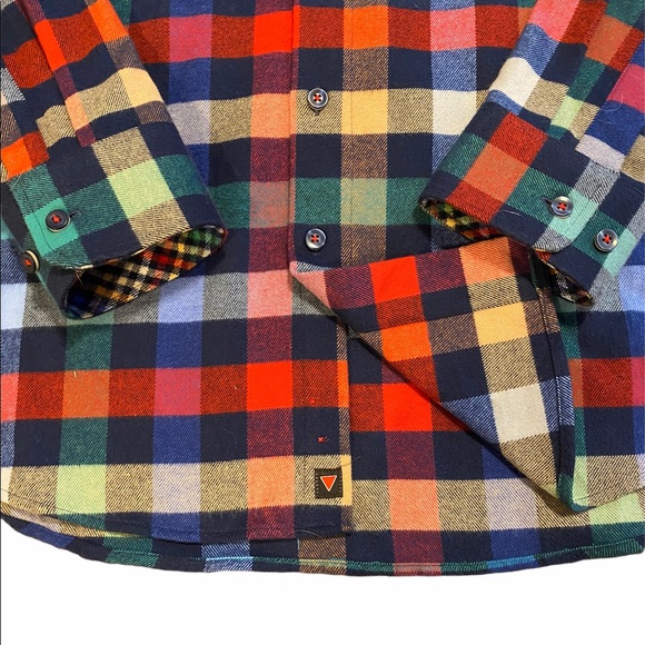 Haupt Flannel Dress Shirt - Picture 4 of 6